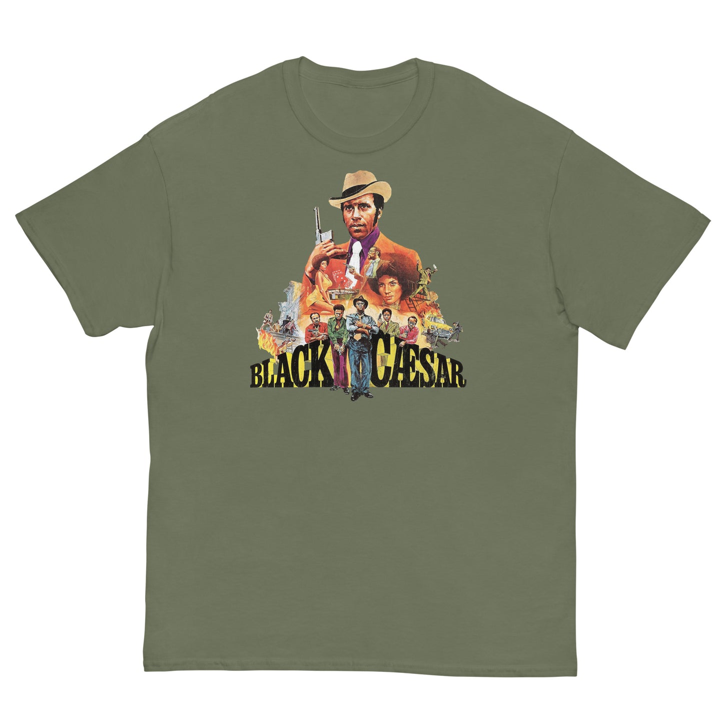 Black Caesar Vintage Distressed Unisex Classic Tee