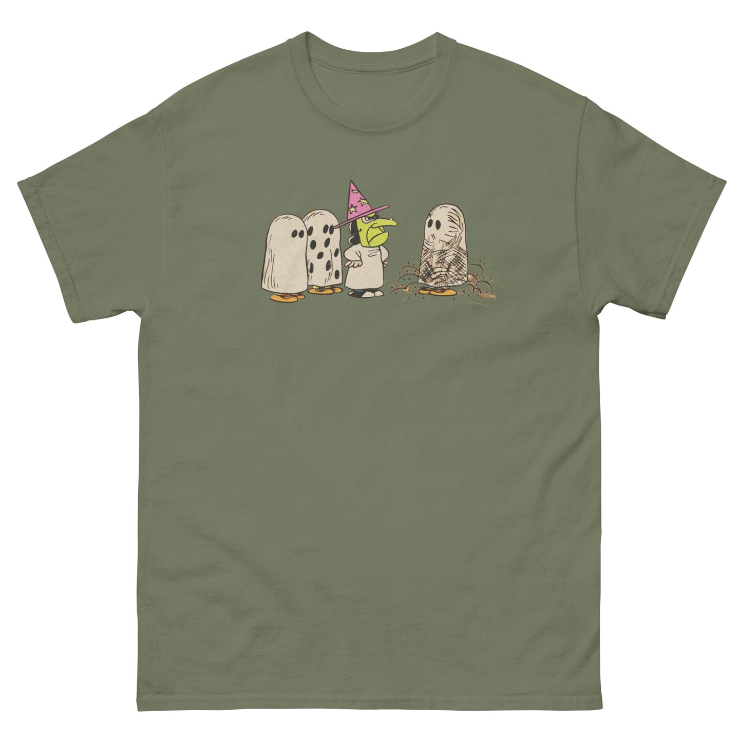 Great Pumpkin Ghost Costume Kids Vintage Unisex Classic Tee