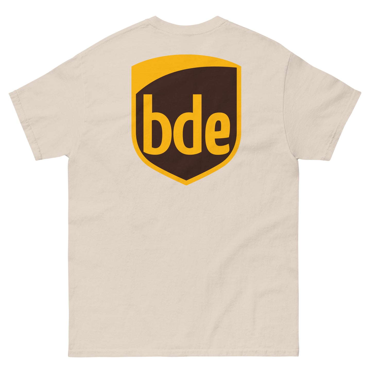 BDE Big Dick Energy Delivery Driver (Front & Back Print) Unisex Classic T-Shirt