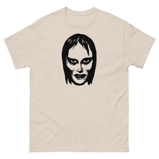 Vampire Girl Mask | Vintage Comic Book Ad Horror Halloween Unisex Classic Tee
