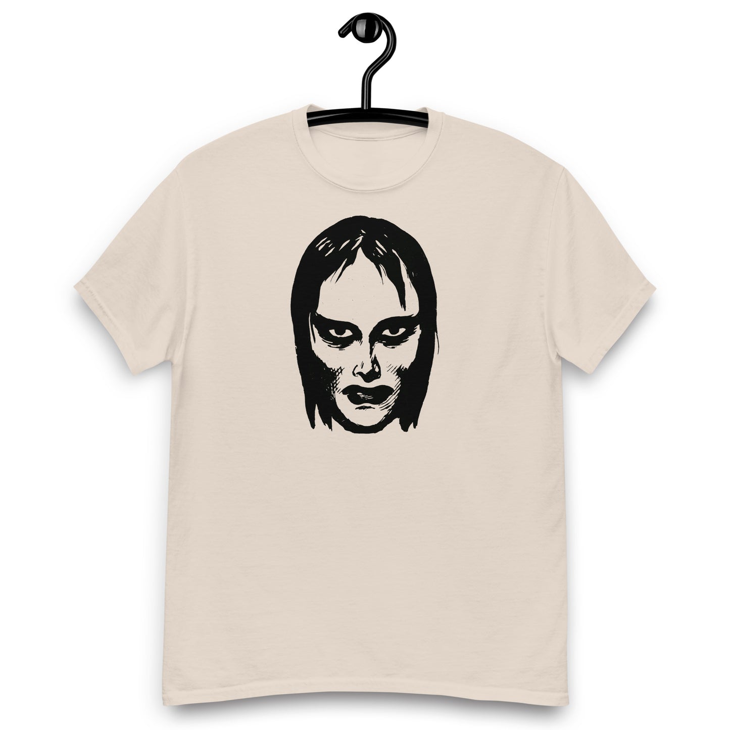Vampire Girl Mask | Vintage Comic Book Ad Horror Halloween Unisex Classic Tee