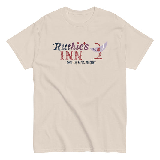Ruthie’s Inn Berkeley, CA (Color) Distressed Vintage Rock Venue Graphic Tee