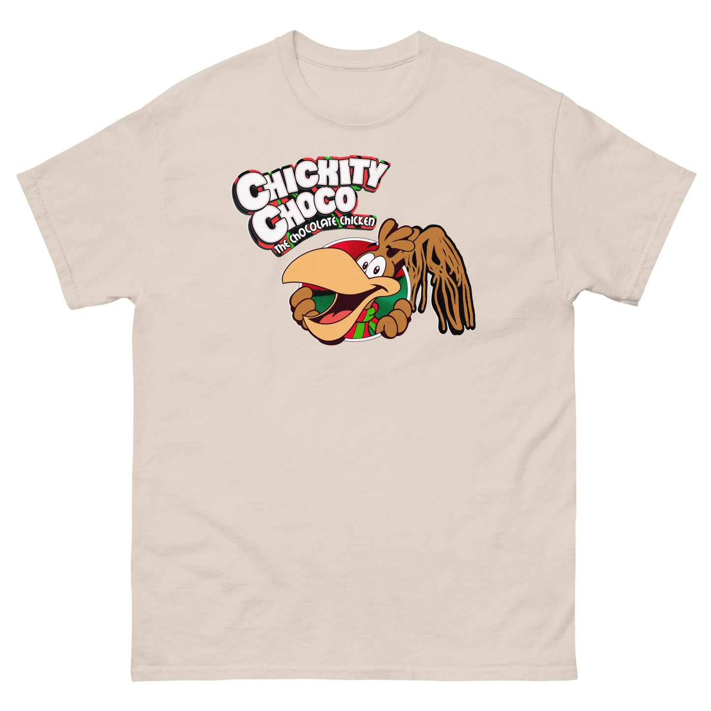 Chickity Choco the Chocolate Chicken | Hip-Hop Scenario Tribute T-Shirt Unisex Classic Tee