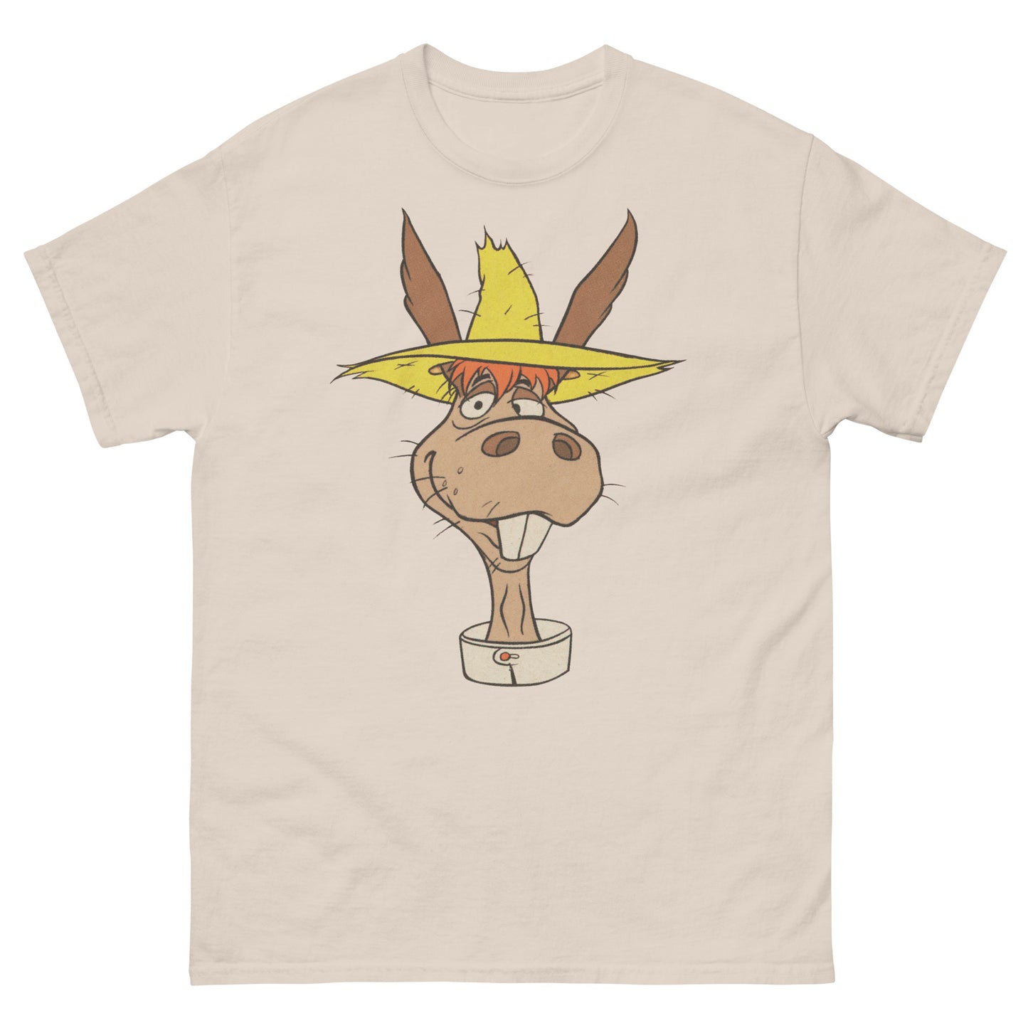 Hee Haw Donkey Vintage Screenprint Country Music Mascot Unisex Classic Tee
