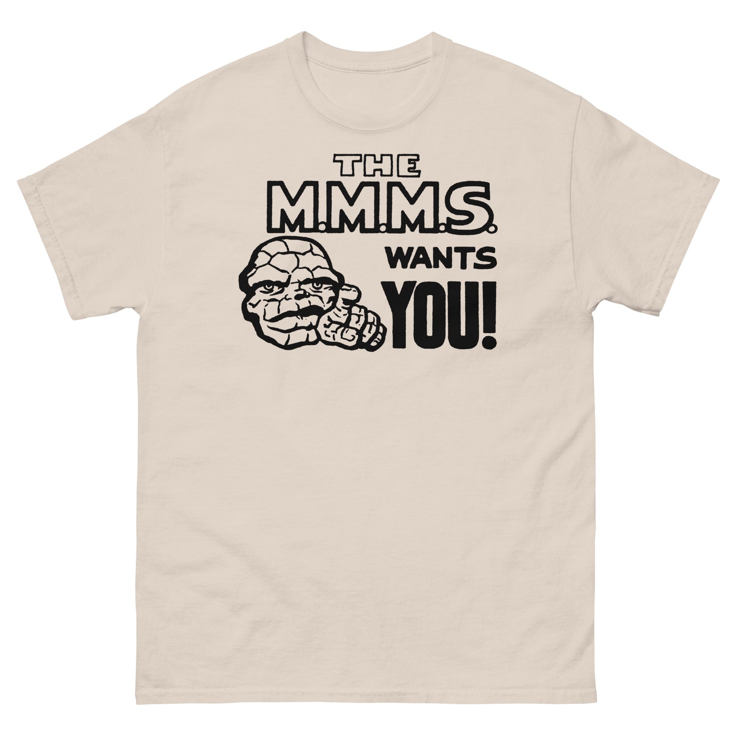 The M.M.M.S. Wants You! Vintage Fan Club Logo Unisex Classic Tee