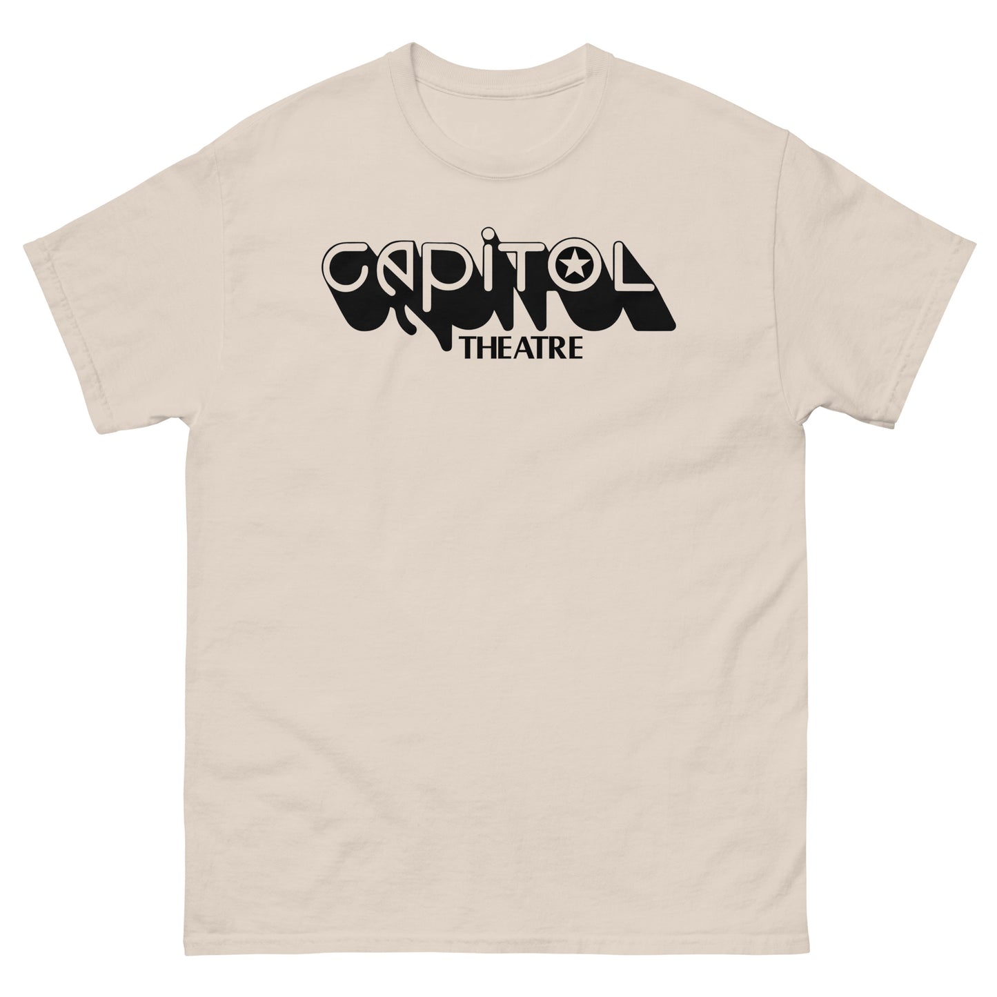 Capitol Theatre of Passaic, NJ (Black) Venue | As Worn by Joey Ramone  Distressed Unisex Classic Tee