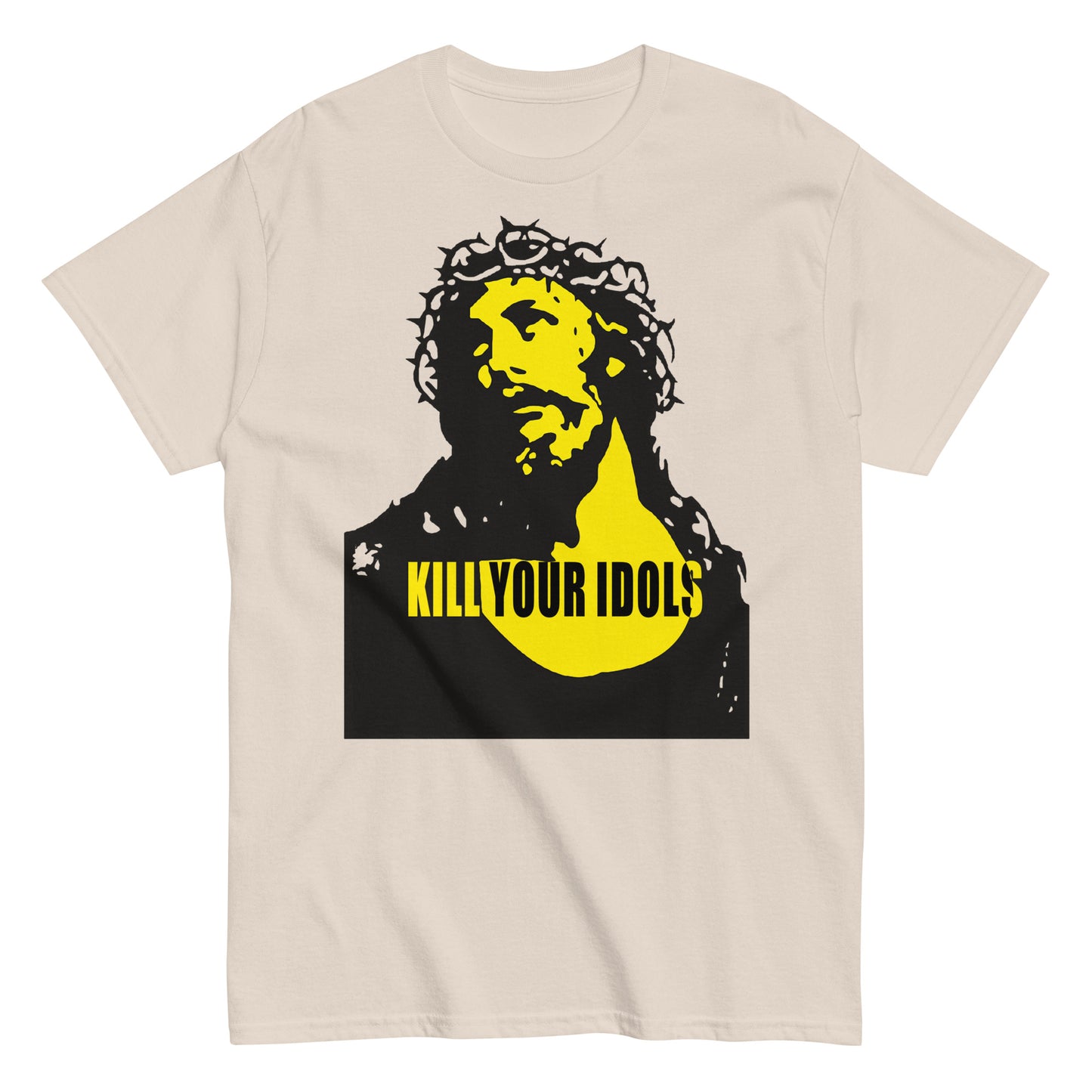Kill Your Idols Jesus Graphic As Worn by Axl Rose Unisex Classic Tee