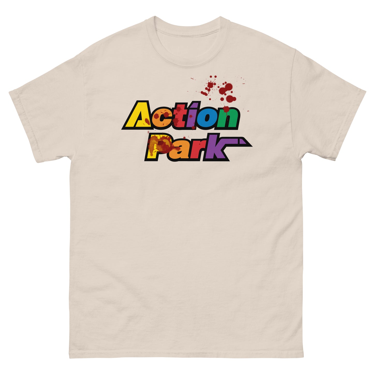 Mountain Creek Bloody Theme Park Logo Retro Nostalgia Tee