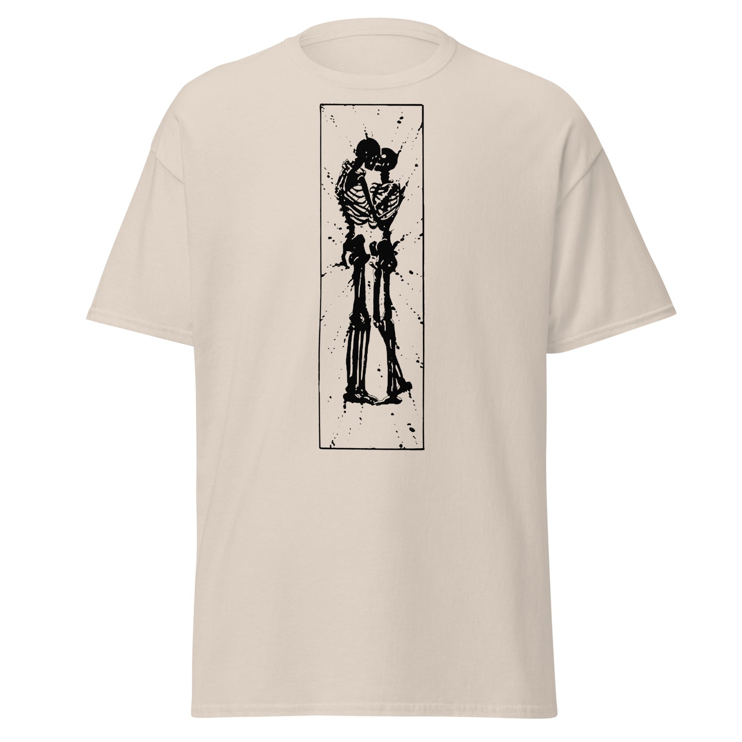 Watchmen-Inspired Skeletons Nuclear Kiss (Black) Classic Tee