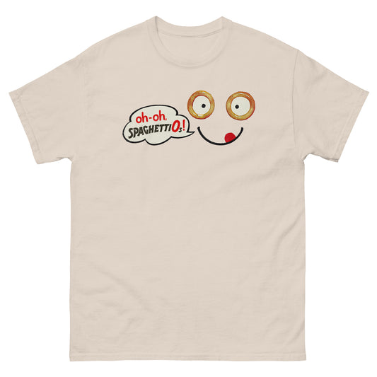 Uh-Oh Spaghetti Face Distressed Classic T-Shirt
