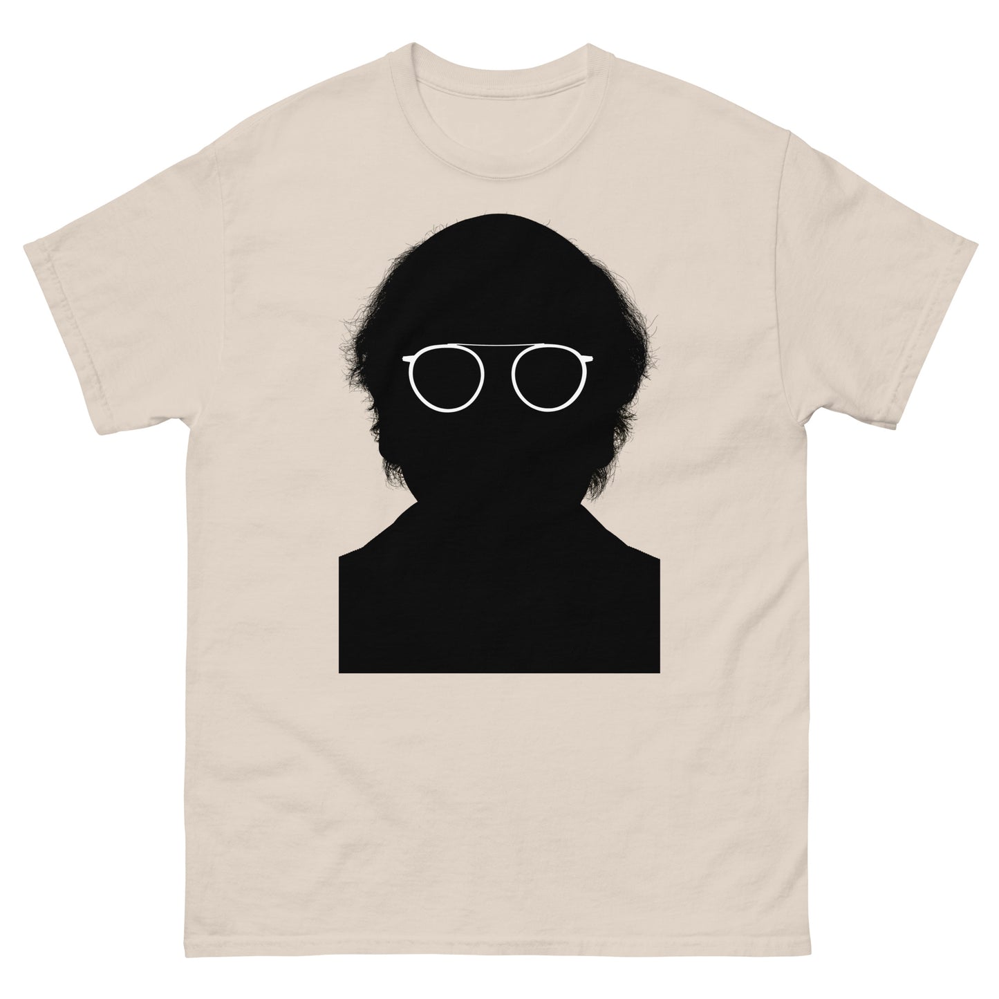 Cable Comic Curmudgeon Silhouette Glasses Icon Unisex Graphic Tee