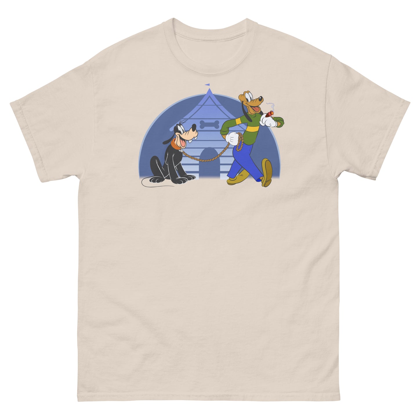 Freedom Is A State of Mind: Poofy & Gluto Role Reversal Unisex Classic Tee
