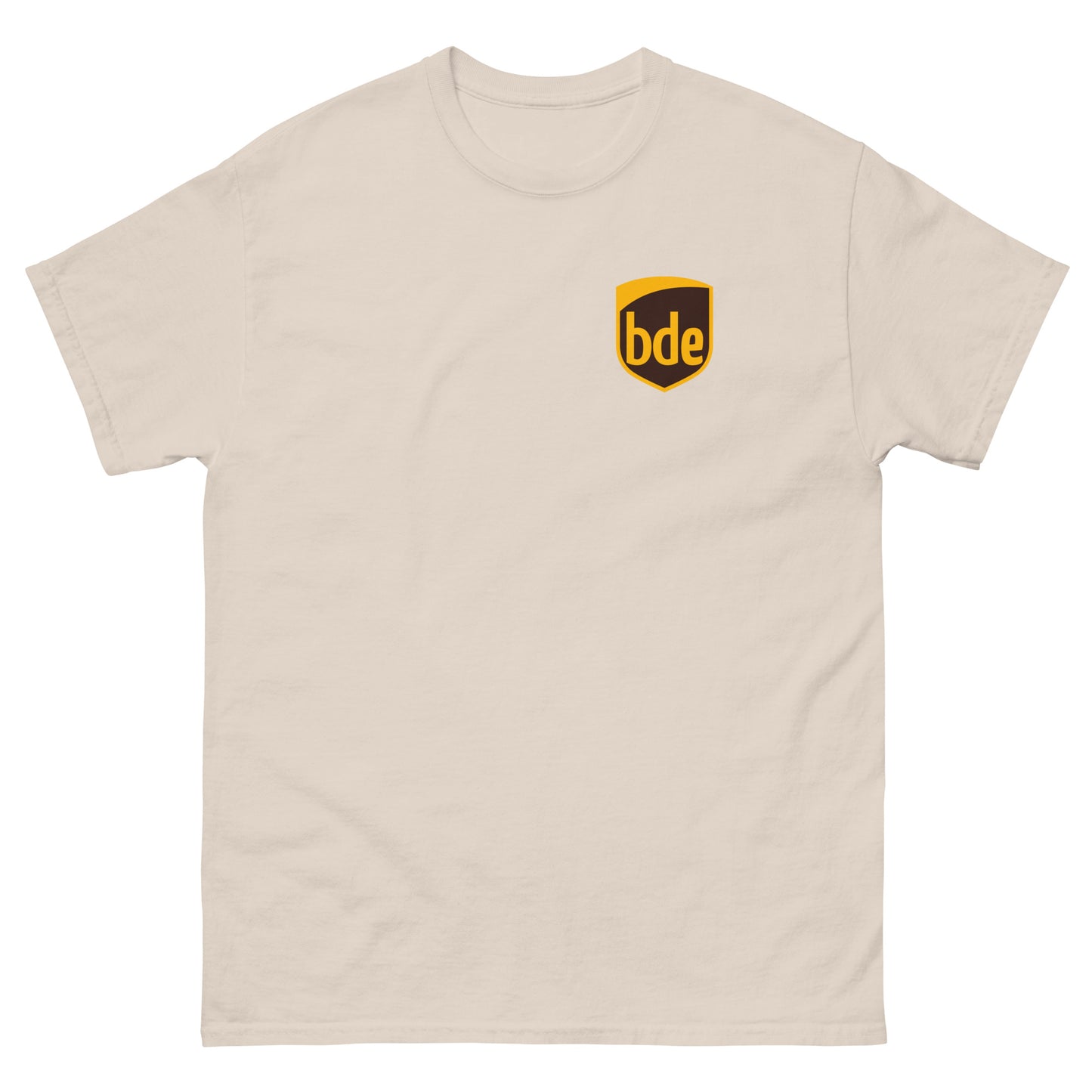 BDE Big Dick Energy Delivery Driver (Front & Back Print) Unisex Classic T-Shirt