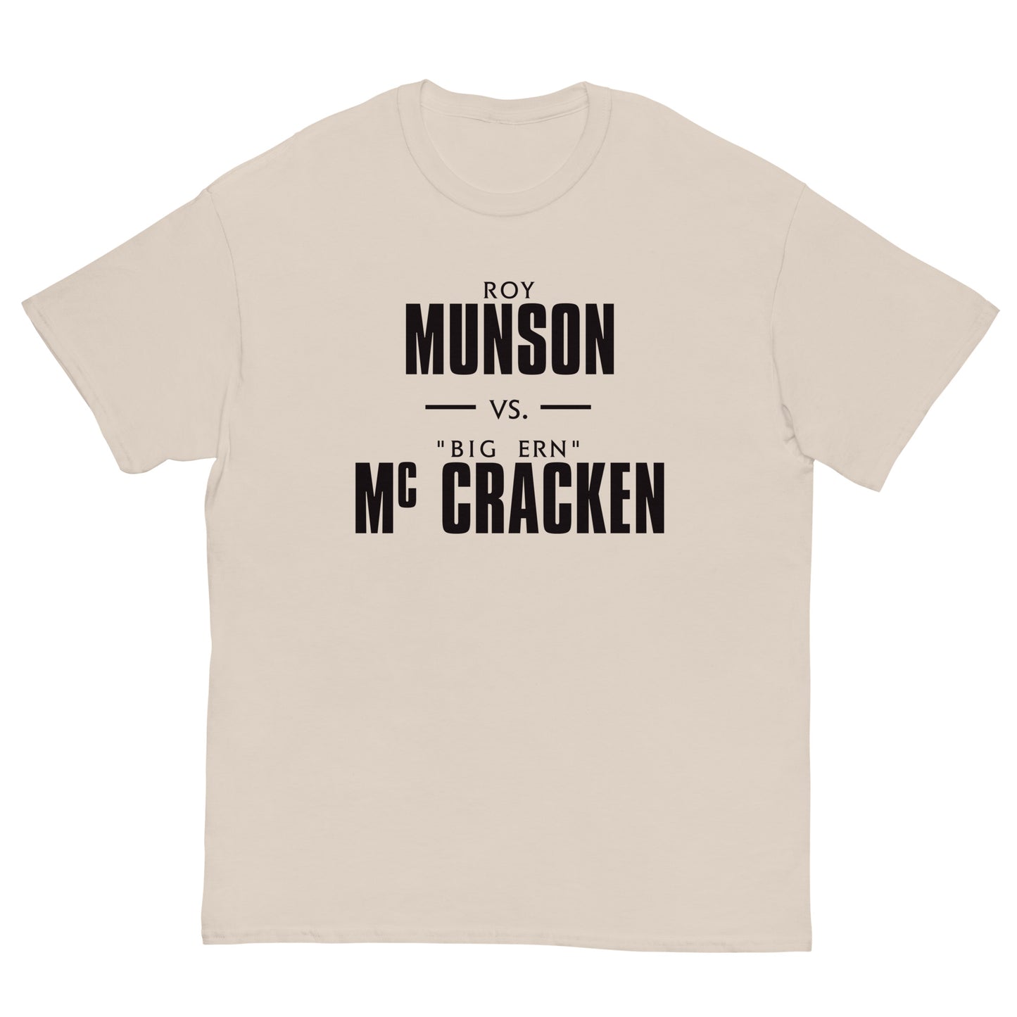 KINGPIN Roy Munson Vs. Big Ern McCracken $1,000,000 Dollar Reno Open Bowling Replica Cosplay | Front & Back Print Classic Tee