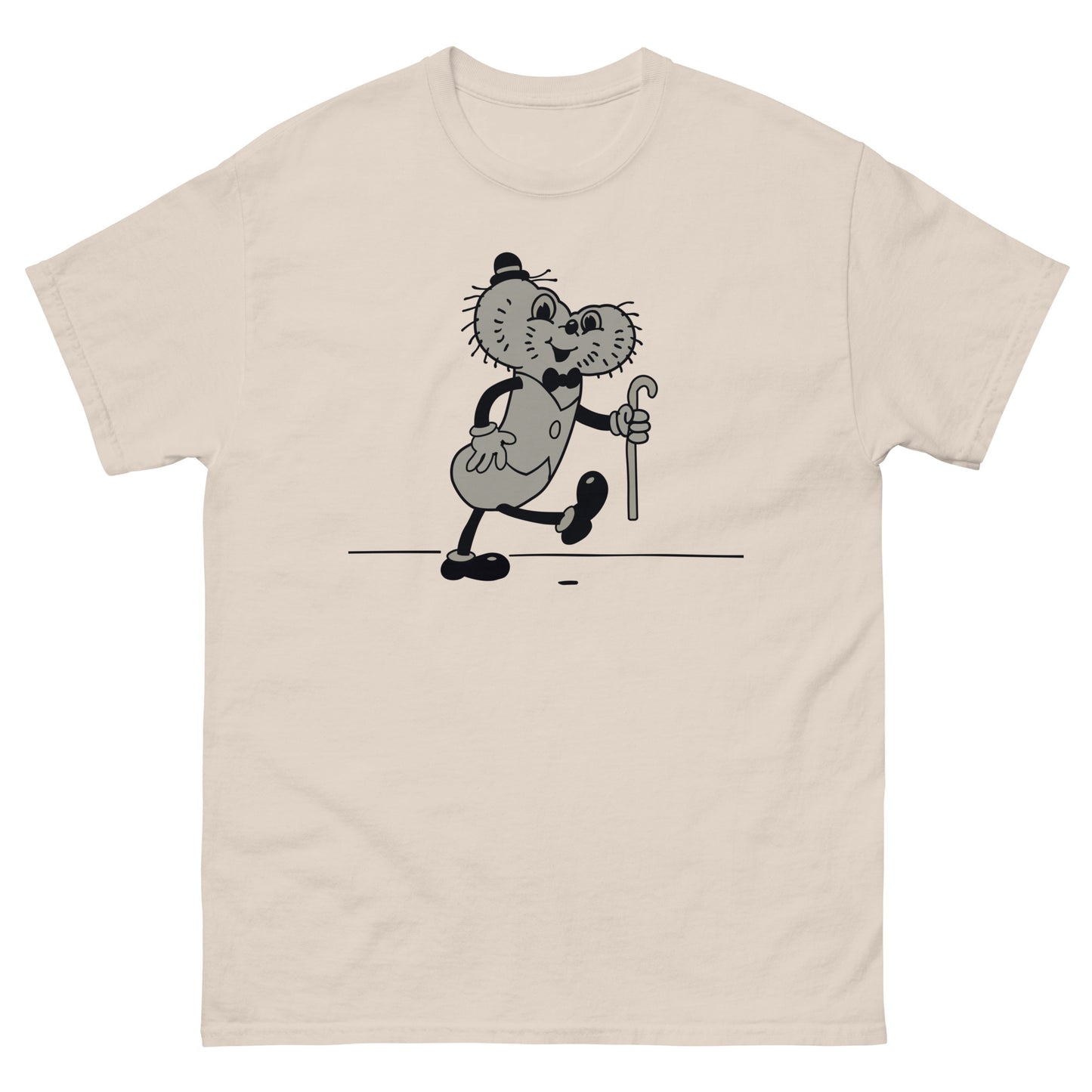 Johnny Dangerously 1950s Public Health Parody Retro Mascot Classic Tee