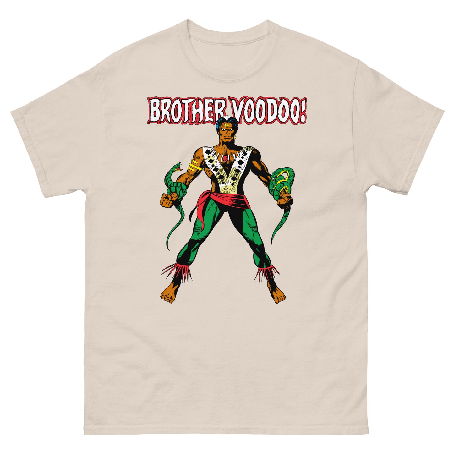 Brother Voodoo Haitain Houngan Classic Comic Book Unisex Tee