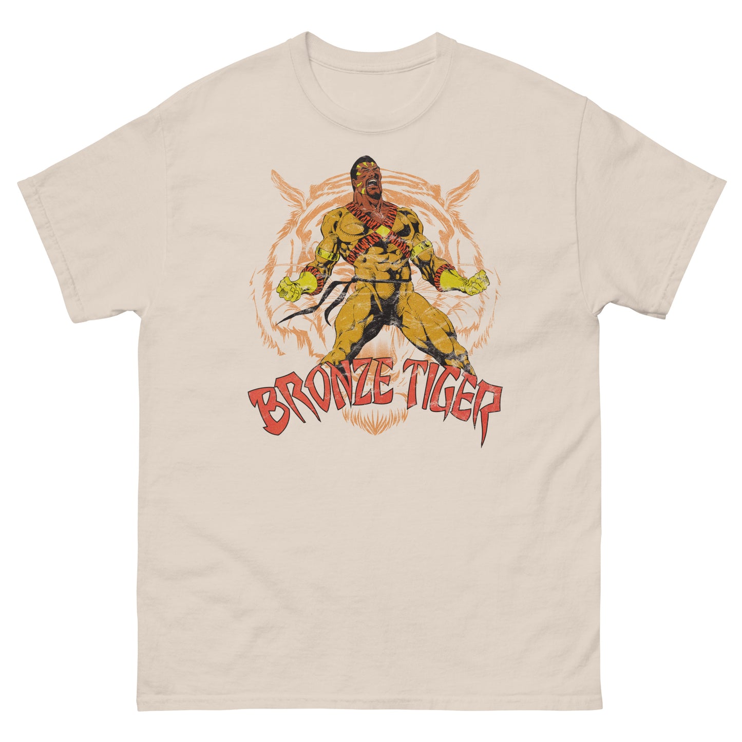 Bronze Tiger Retro Martial Arts Unisex Classic Comic Book Tee