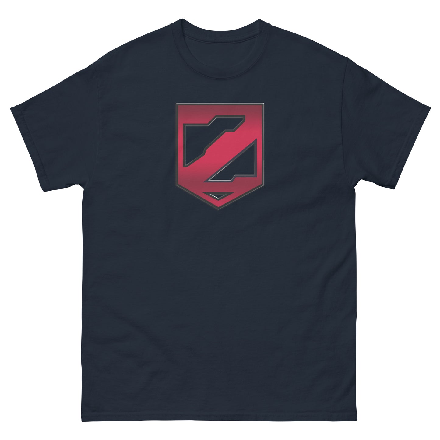 Super Villain Raised Metal Z Modern Rebirth Logo Comic Book Cosplay Classic Tee