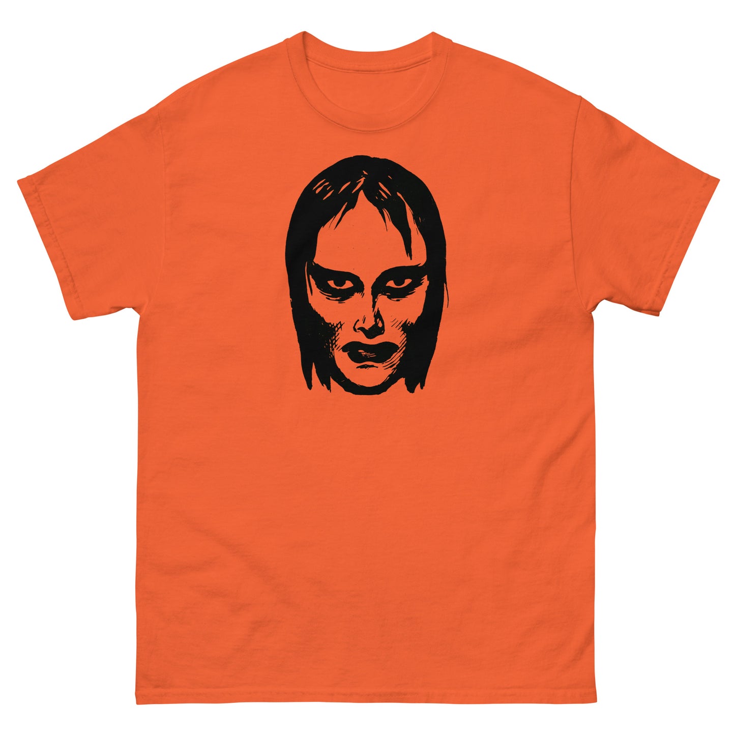 Vampire Girl Mask | Vintage Comic Book Ad Horror Halloween Unisex Classic Tee