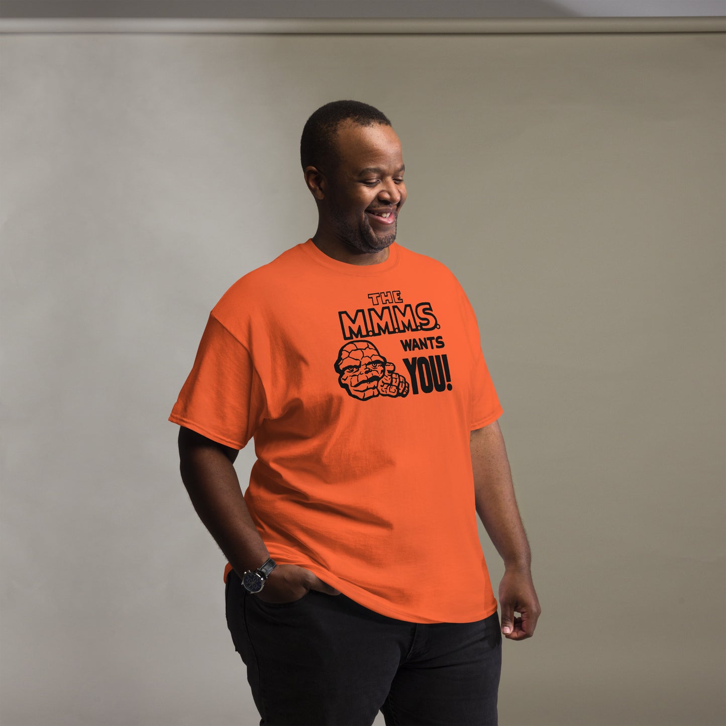 The M.M.M.S. Wants You! Vintage Fan Club Logo Unisex Classic Tee