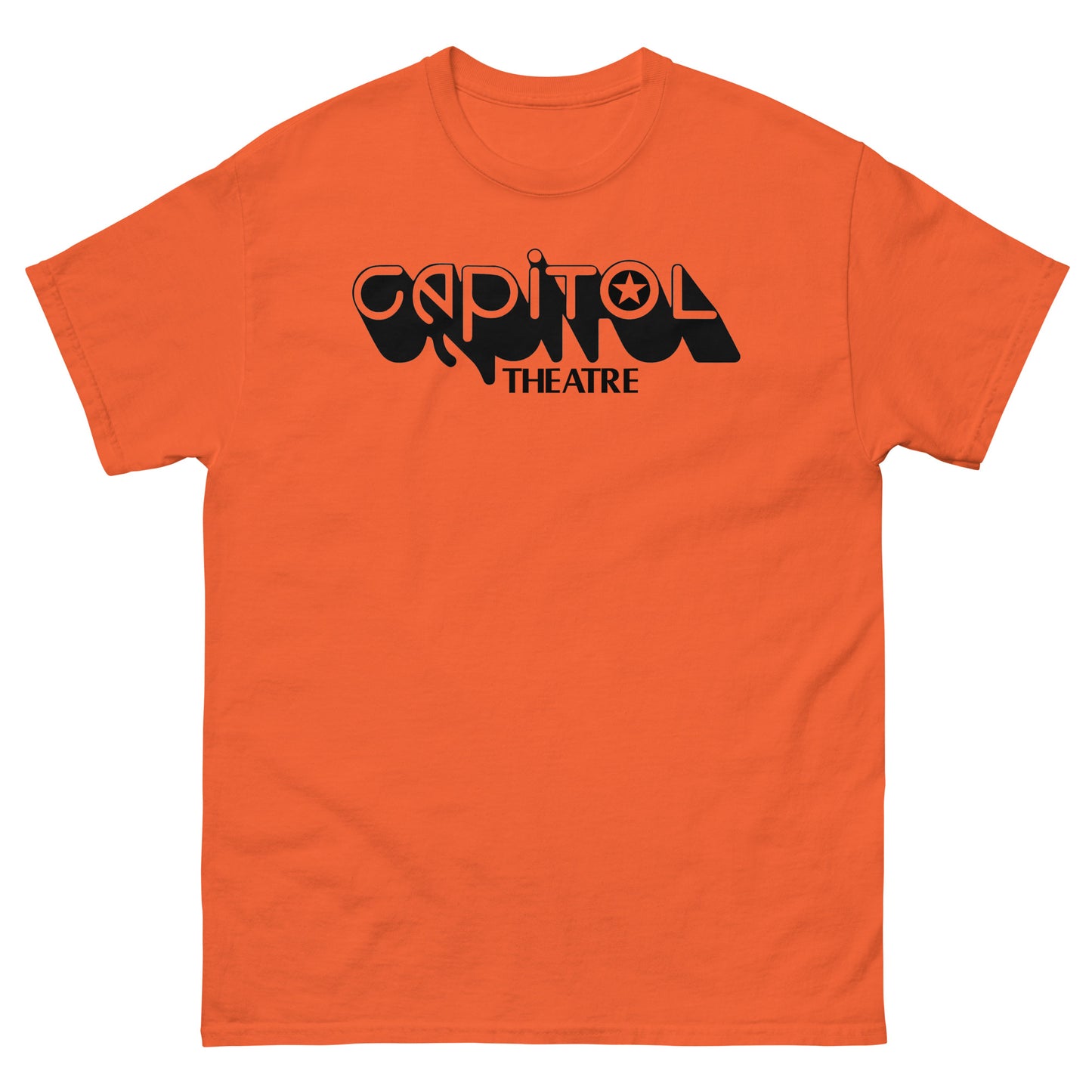 Capitol Theatre of Passaic, NJ (Black) Venue | As Worn by Joey Ramone  Distressed Unisex Classic Tee