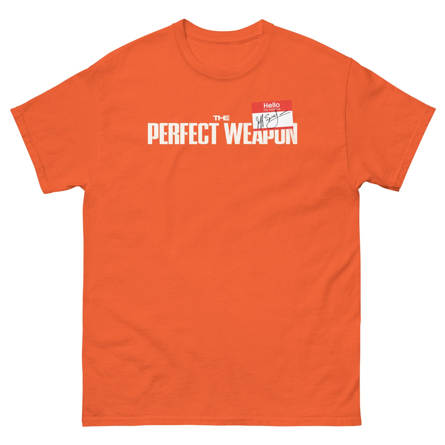 Jeff Speakman IS…The Perfect Weapon | Niche 90s Action Film Parody Unisex Classic Tee