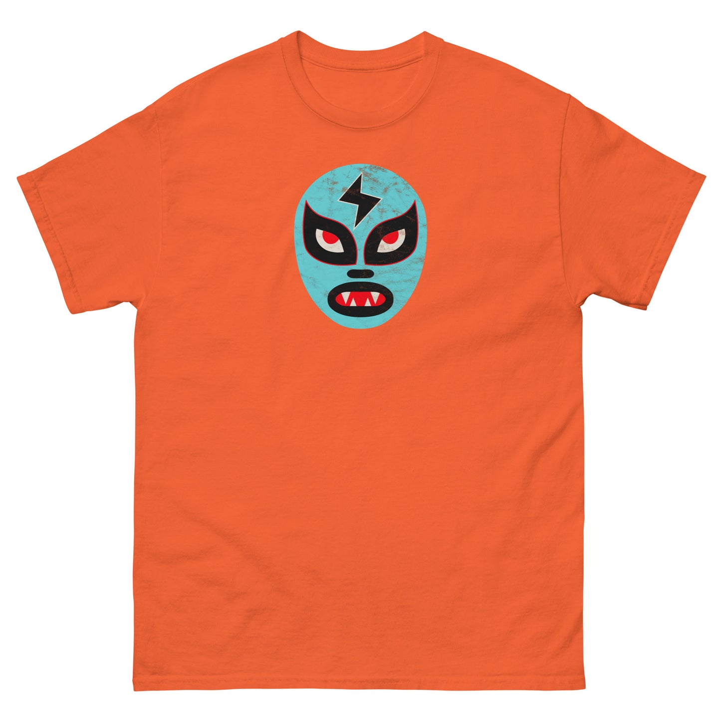 Lucha Libre Mask | As Worn by Noodle ヌードル Distressed Classic T-Shirt