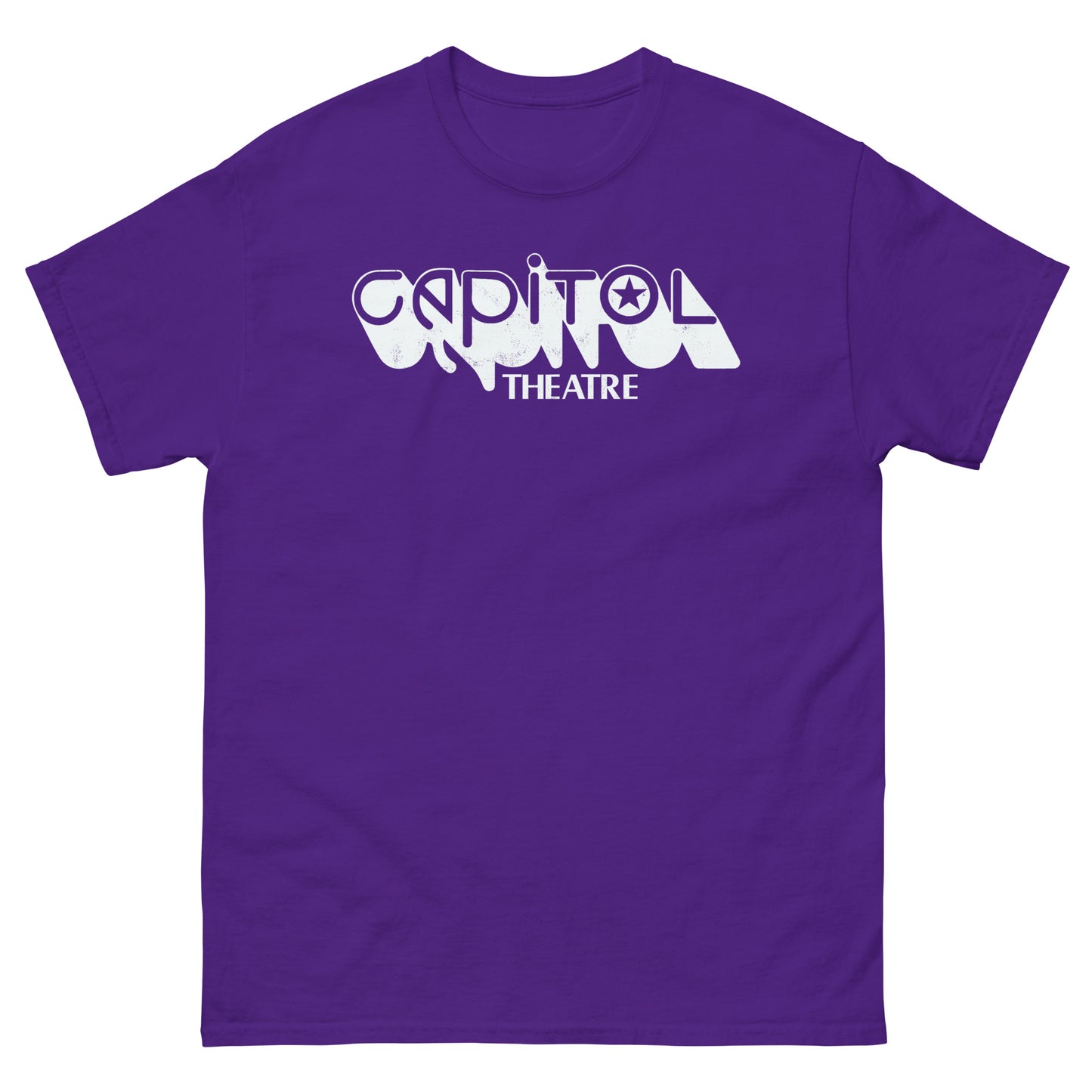 Capitol Theatre of Passaic, NJ (White) Venue | As Worn by Zac Efron Distressed Unisex Classic Tee