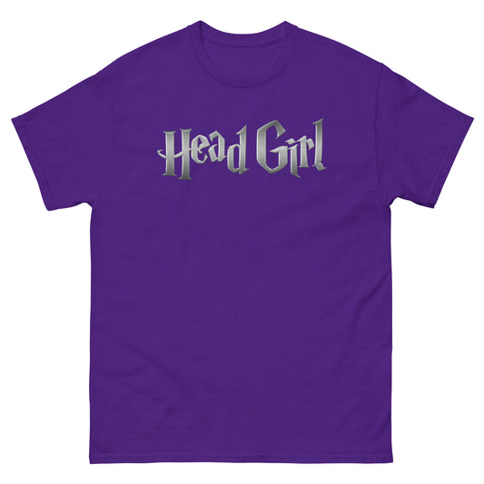 Head Girl Wizard School Inspired House Colors Classic Tee