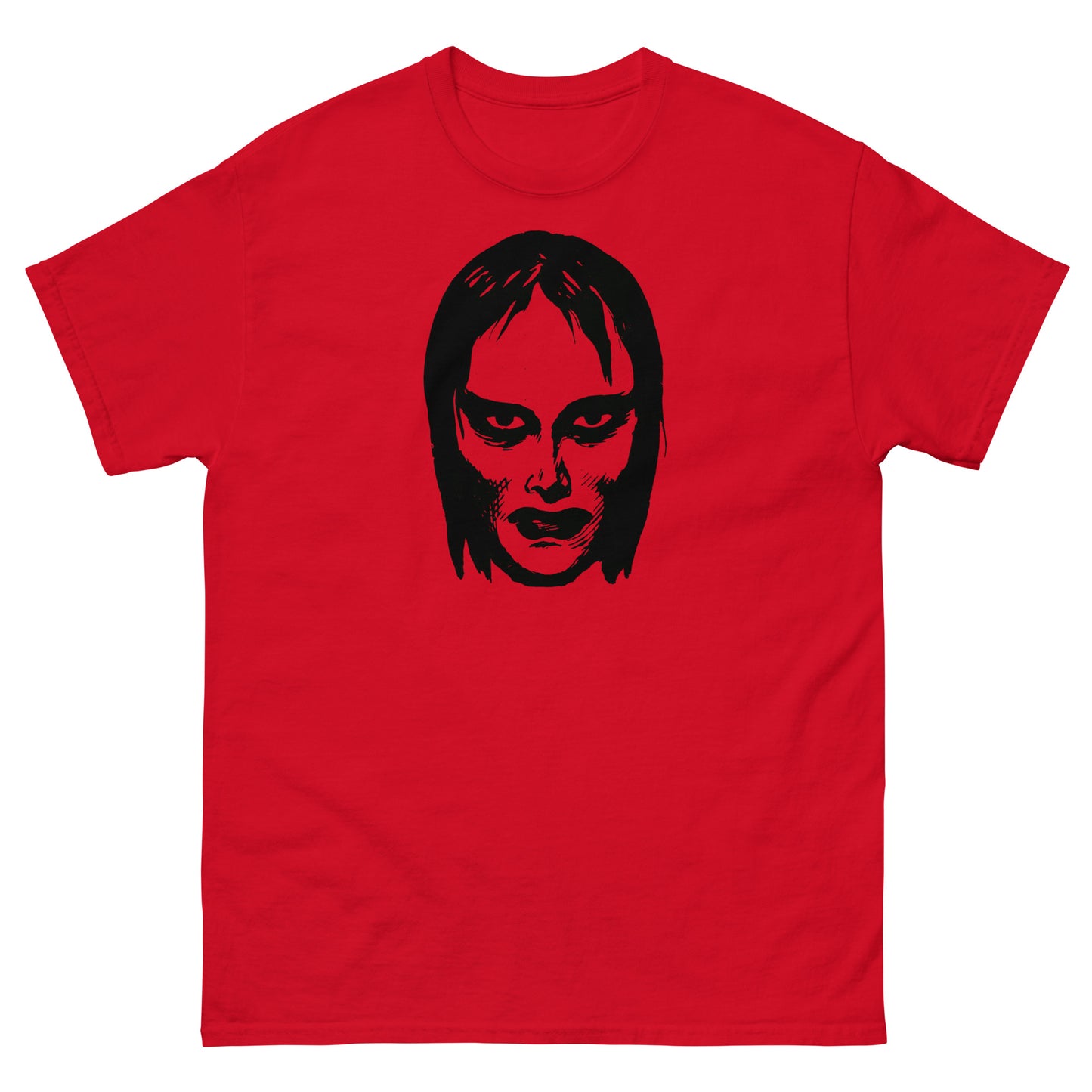Vampire Girl Mask | Vintage Comic Book Ad Horror Halloween Unisex Classic Tee