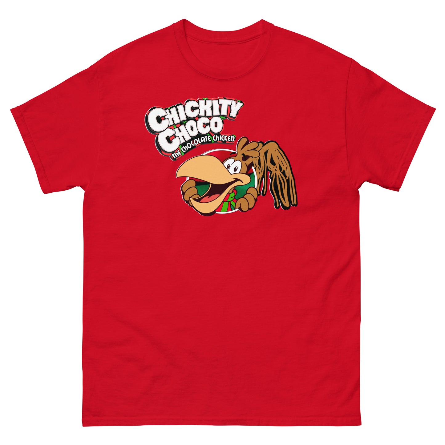 Chickity Choco the Chocolate Chicken | Hip-Hop Scenario Tribute T-Shirt Unisex Classic Tee