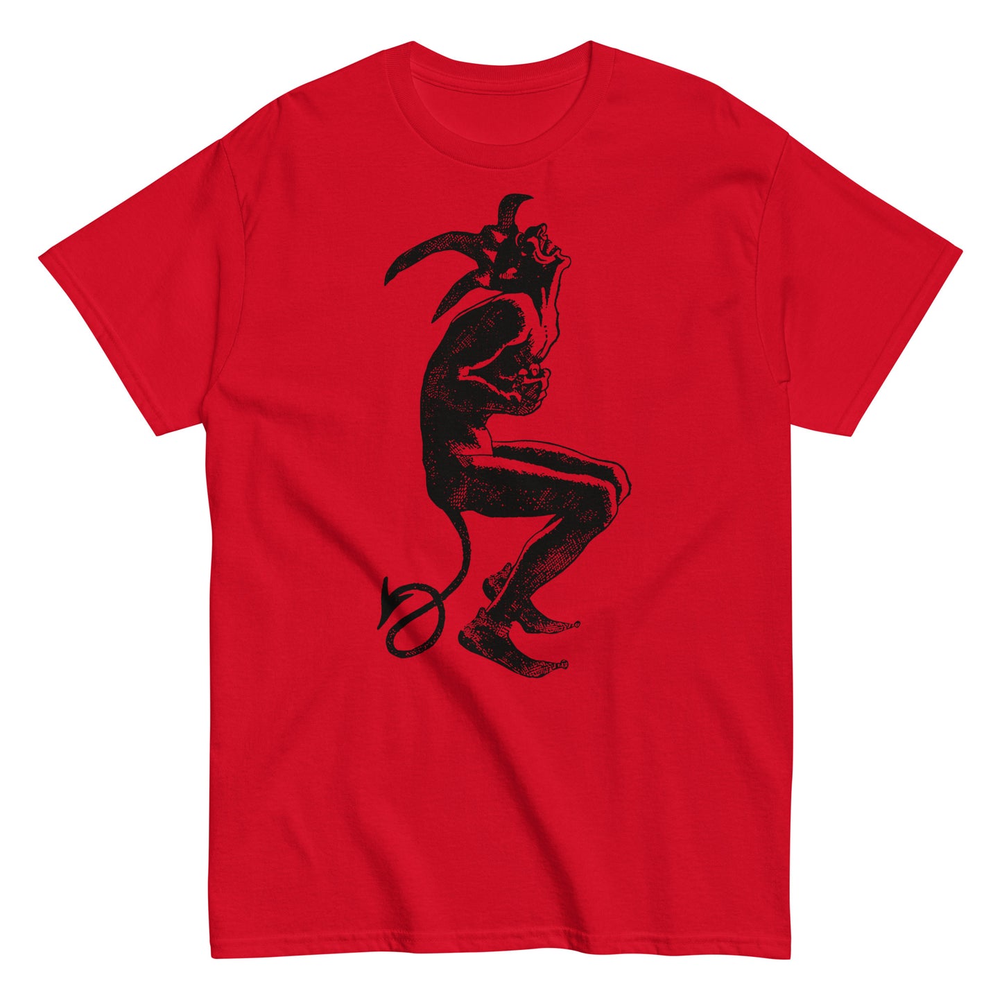 Poker Joker Card Wicked Delight Laughing Jester Devil Classic Unisex Tee