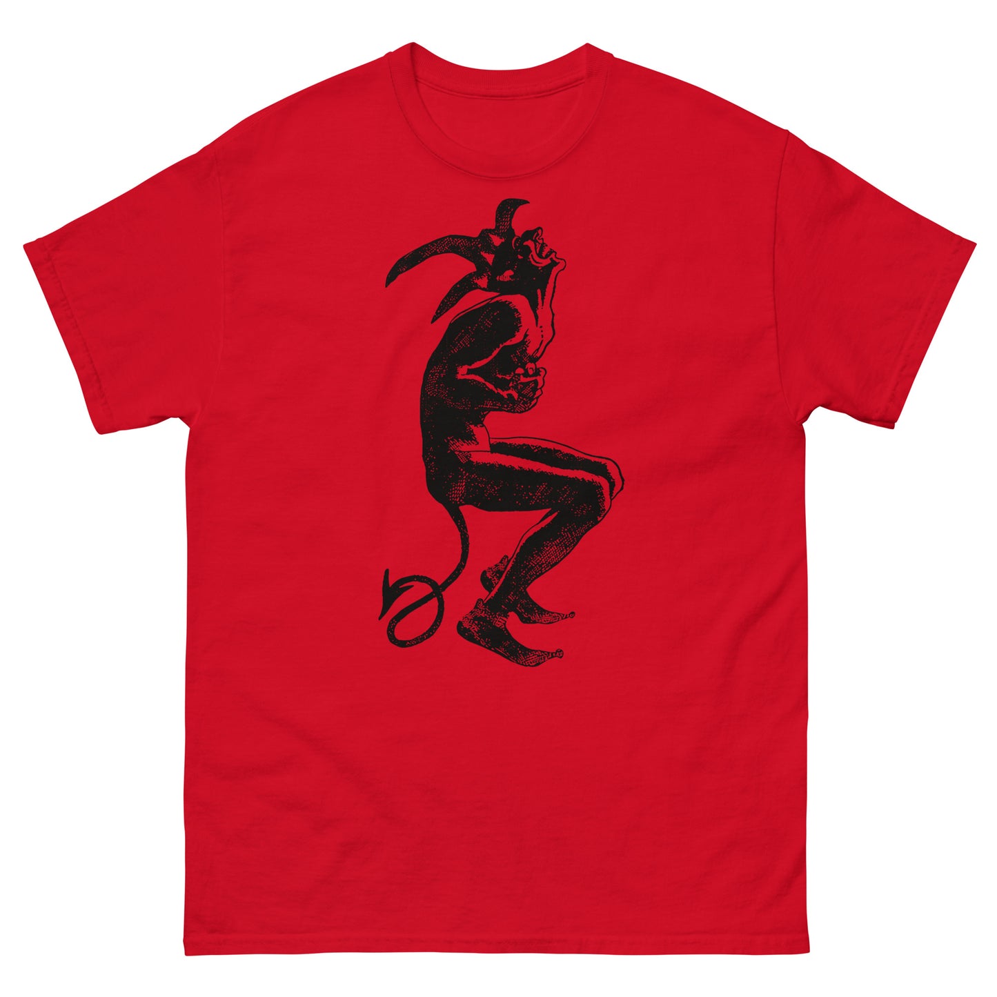 Poker Joker Card Wicked Delight Laughing Jester Devil Classic Unisex Tee