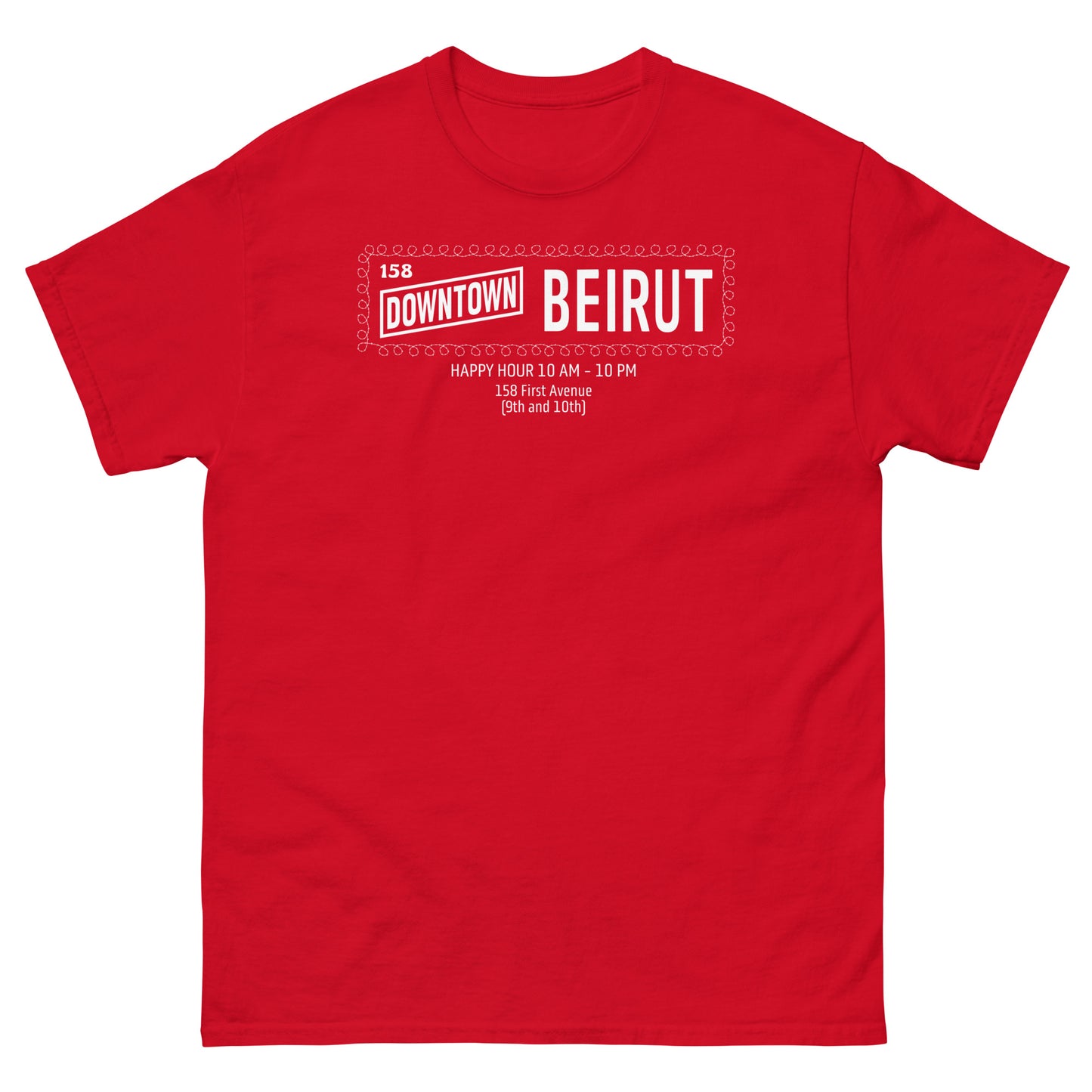 Downtown Beirut NYC Dive Bar Unisex Classic Tee