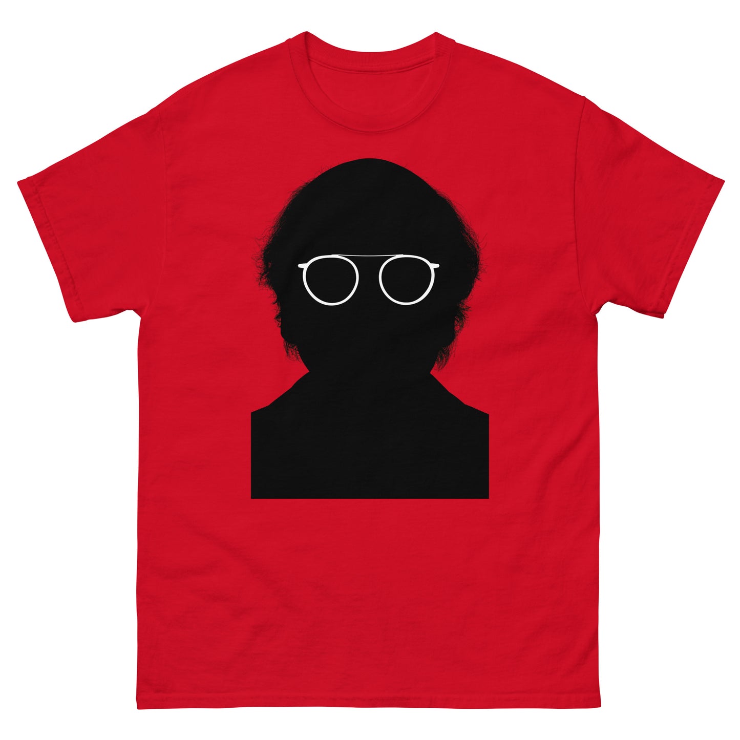 Cable Comic Curmudgeon Silhouette Glasses Icon Unisex Graphic Tee