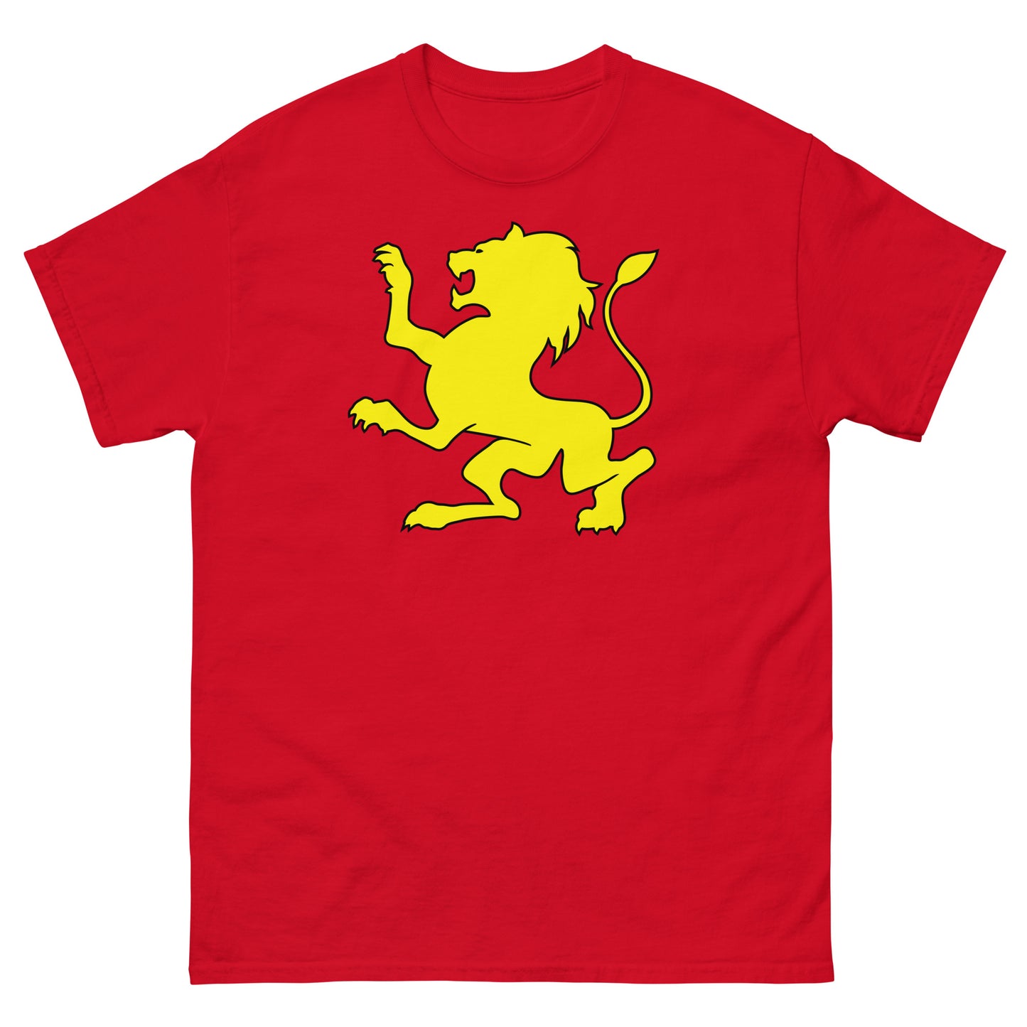 Superhero of Britain Rampant Lion Royal Arms Cosplay Unisex Classic Tee