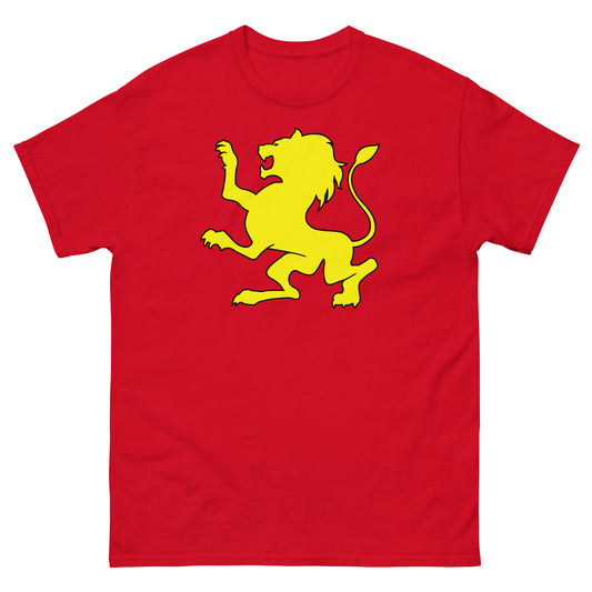 Superhero of Britain Rampant Lion Royal Arms Cosplay Unisex Classic Tee