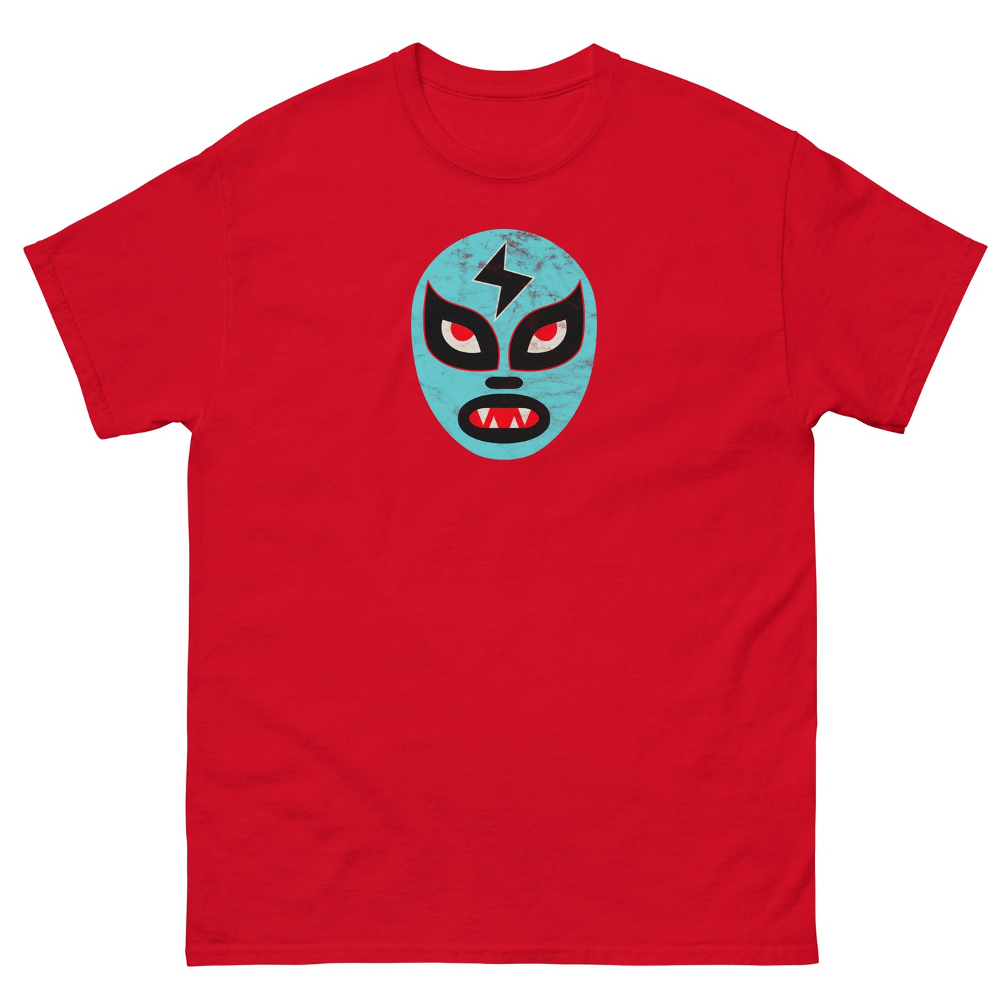 Lucha Libre Mask | As Worn by Noodle ヌードル Distressed Classic T-Shirt