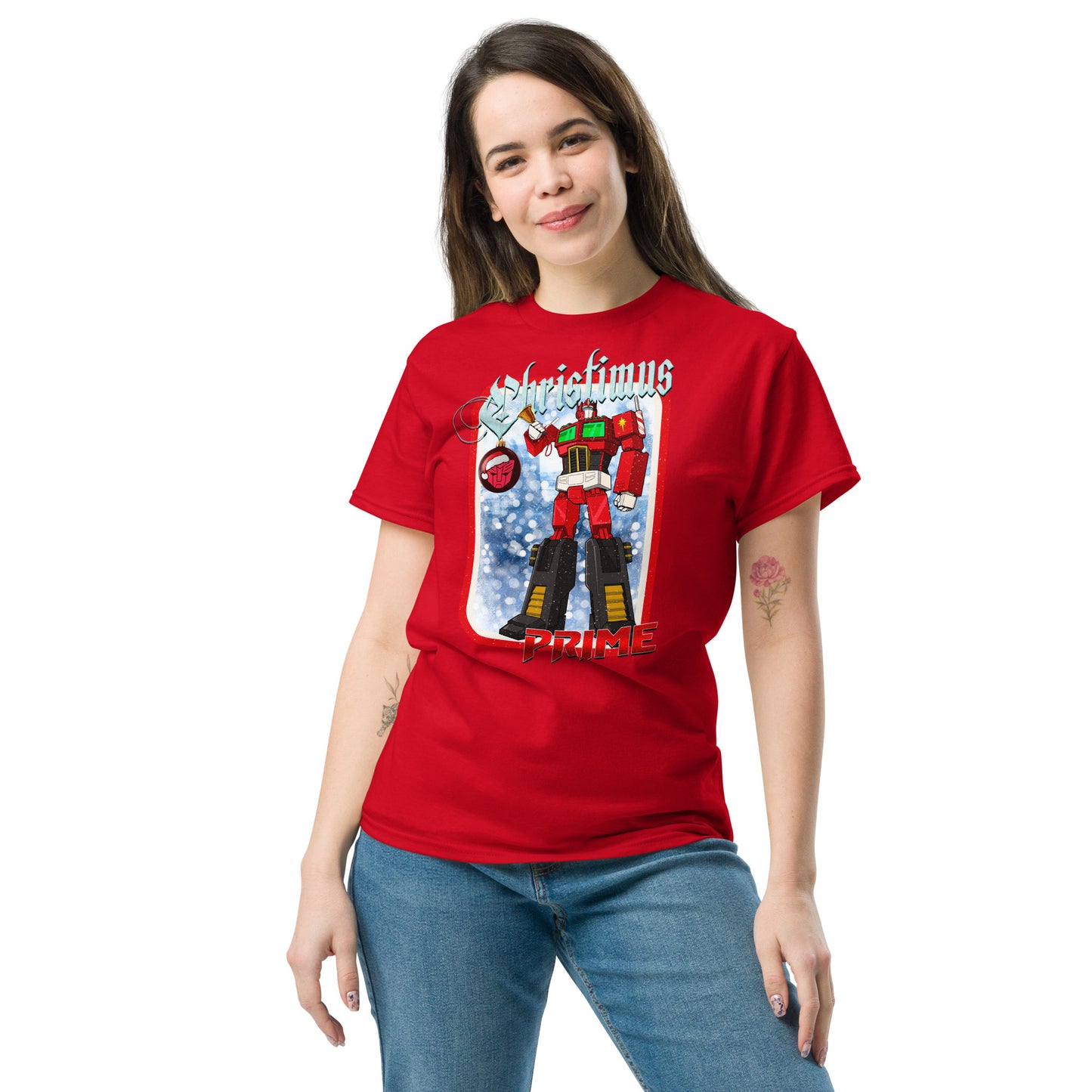 Christimus Prime Festive Classic Christmas Tee
