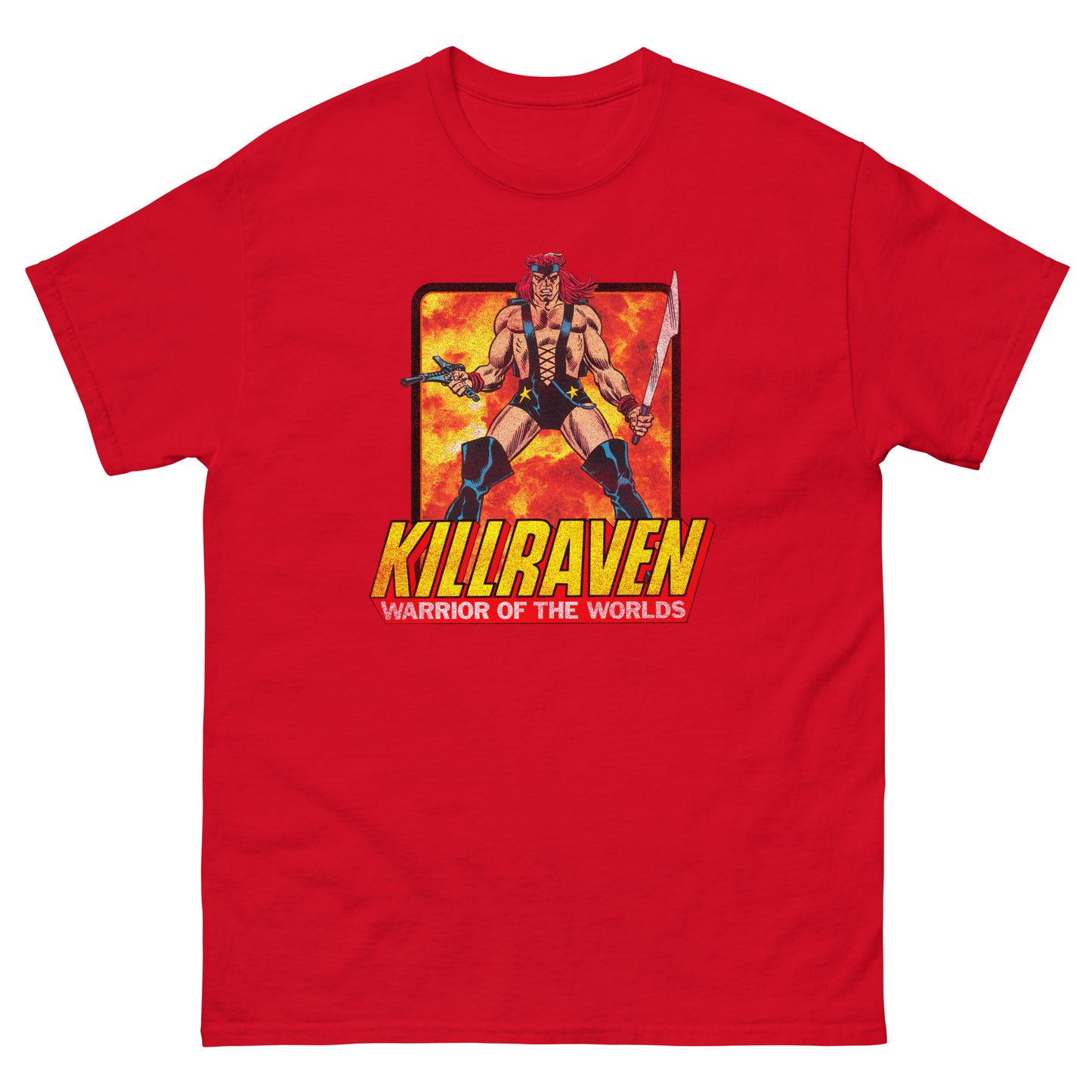 Killraven Warrior of the Worlds Retro  Sci-Fi Comic Book Unisex Classic Tee