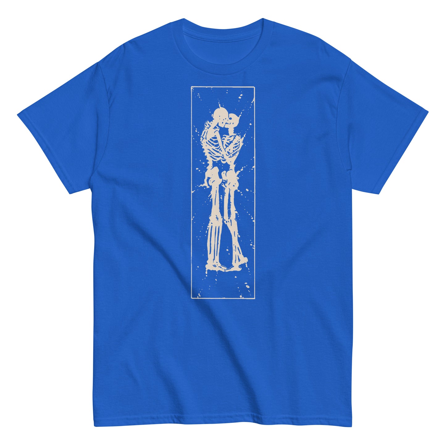 Watchmen-Inspired Skeletons Nuclear Kiss (Bone White) Classic Tee