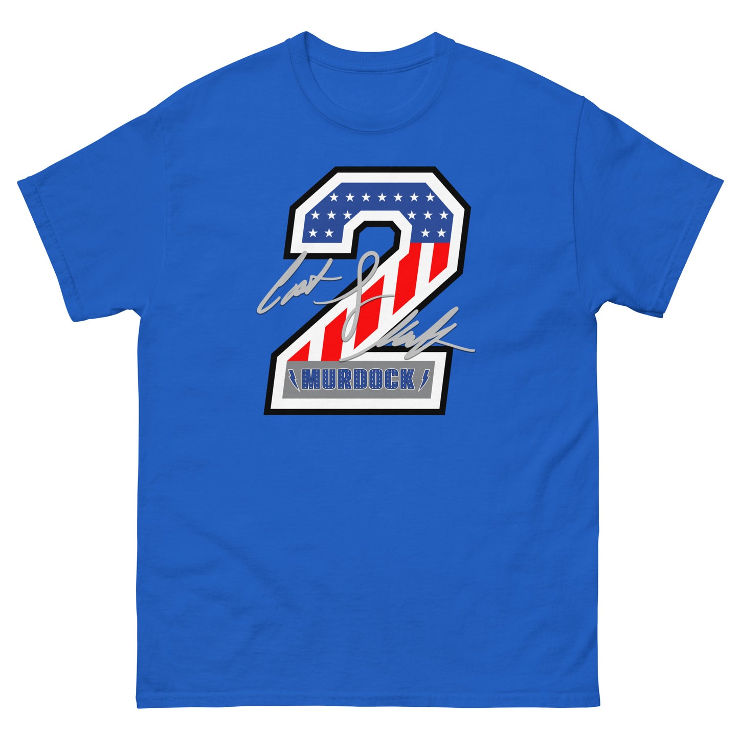 Captain Lance Murdock Patriotic Stuntman #2 with Signature Unisex Cosplay Tee
