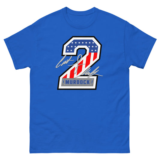 Captain Lance Murdock Patriotic Stuntman #2 with Signature Unisex Cosplay Tee