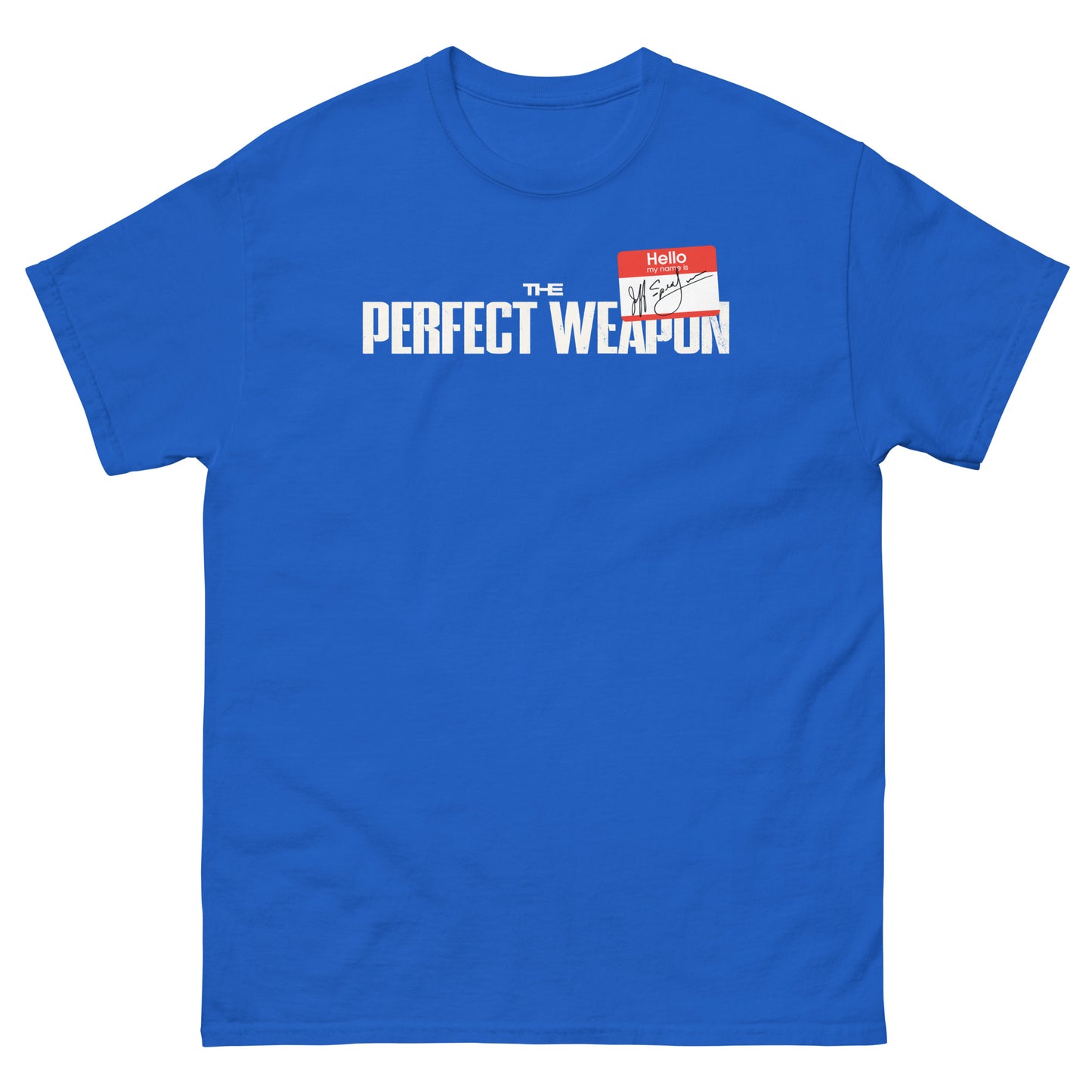 Jeff Speakman IS…The Perfect Weapon | Niche 90s Action Film Parody Unisex Classic Tee