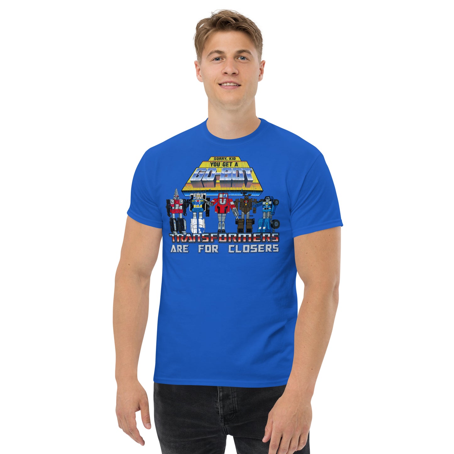 Sorry Kid Glengarry Glen Ross 1980s Transforming Robot Toys Cartoon Parody Tee