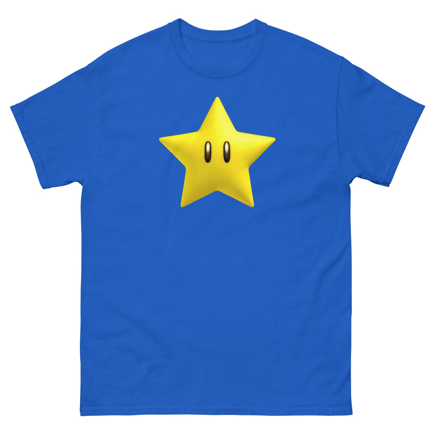 Video Game Yellow Power Star Unisex Classic Tee