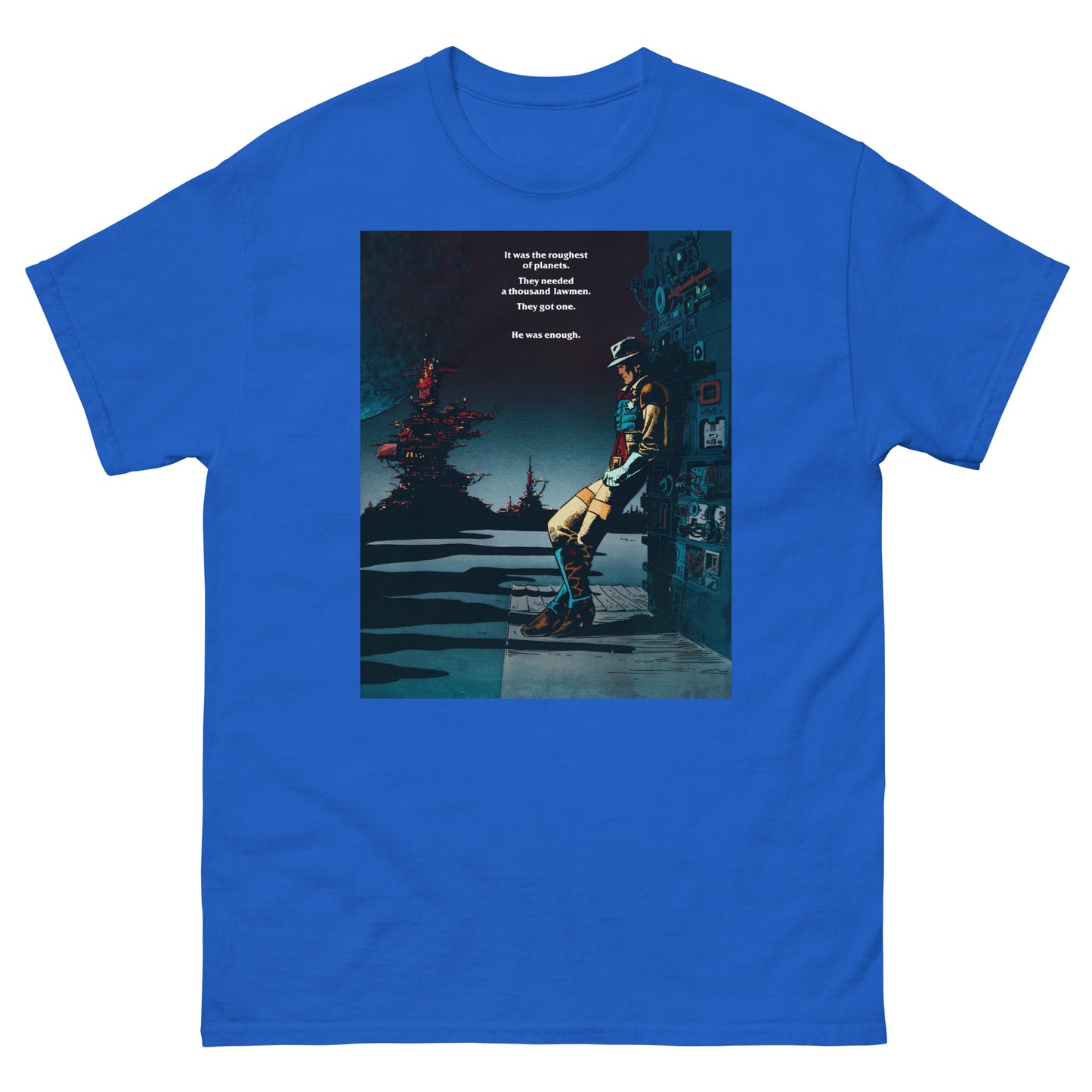 Space Marshall "He Was Enough" Animation Poster Unisex Classic T-Shirt