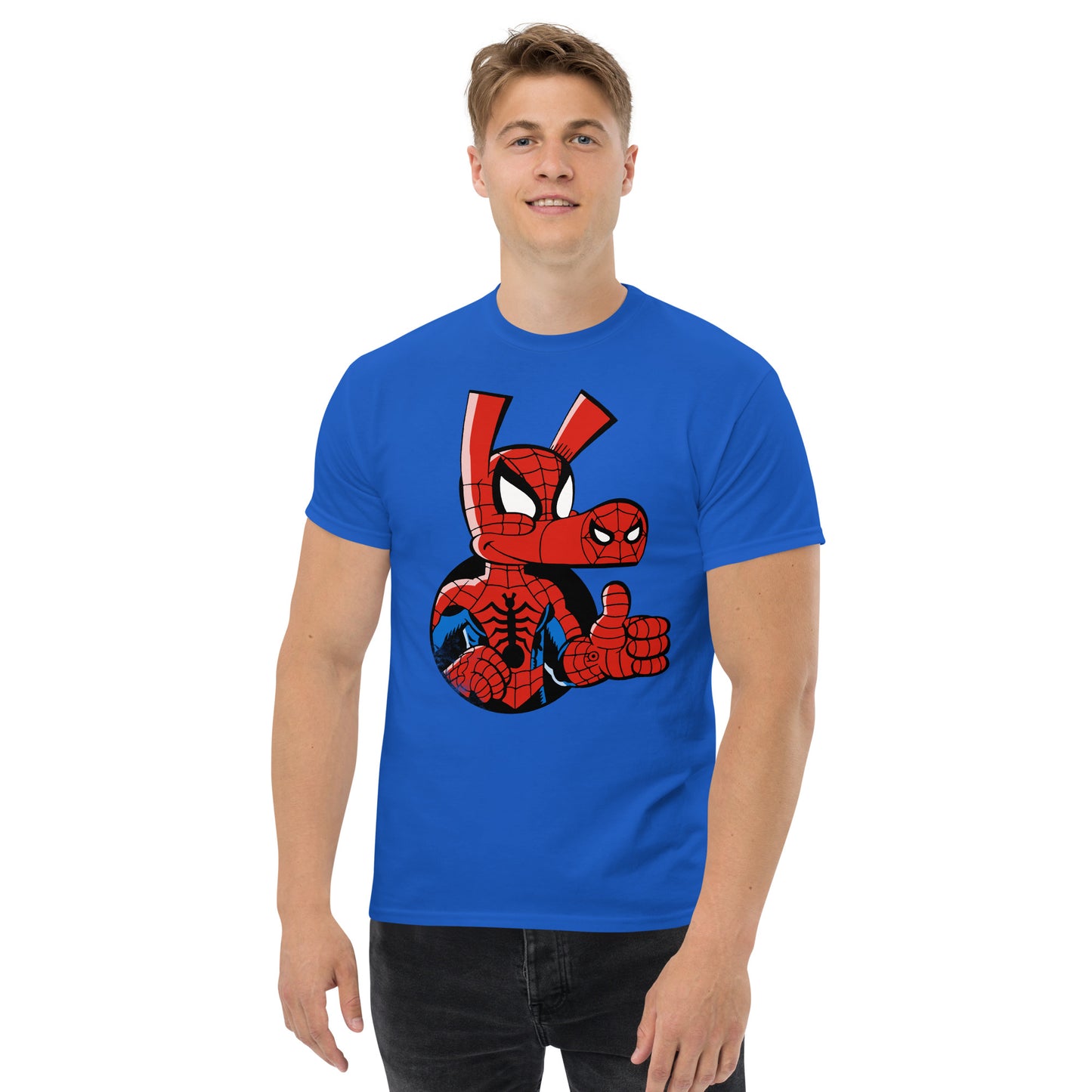 Ham Classic | Pete Porker | Distressed Comic Book Superhero Parody Unisex T-Shirt