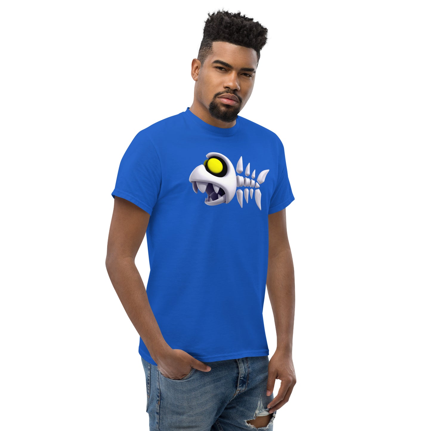 Video Game Fish Bone Unisex Classic Tee