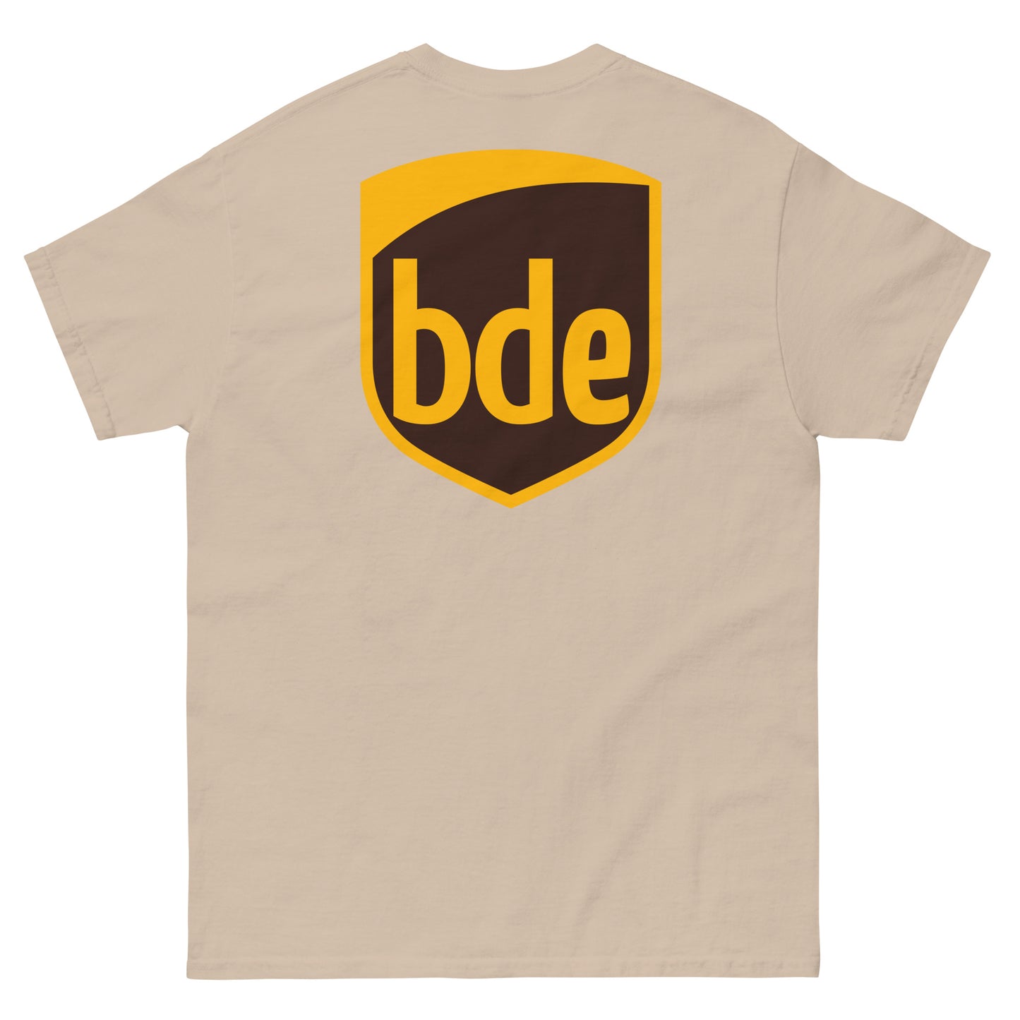 BDE Big Dick Energy Delivery Driver (Front & Back Print) Unisex Classic T-Shirt